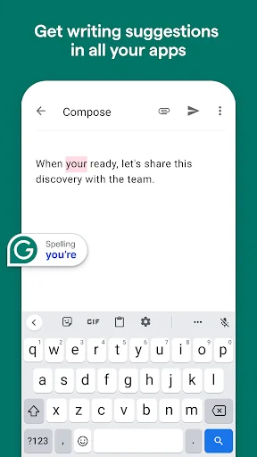 Grammarly-AI Writing Assistant screenshot 2