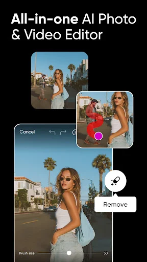Picsart AI Photo Editor, Video screenshot 1