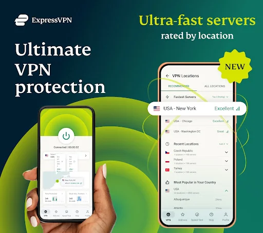 ExpressVPN: Fast & Secure VPN screenshot 1